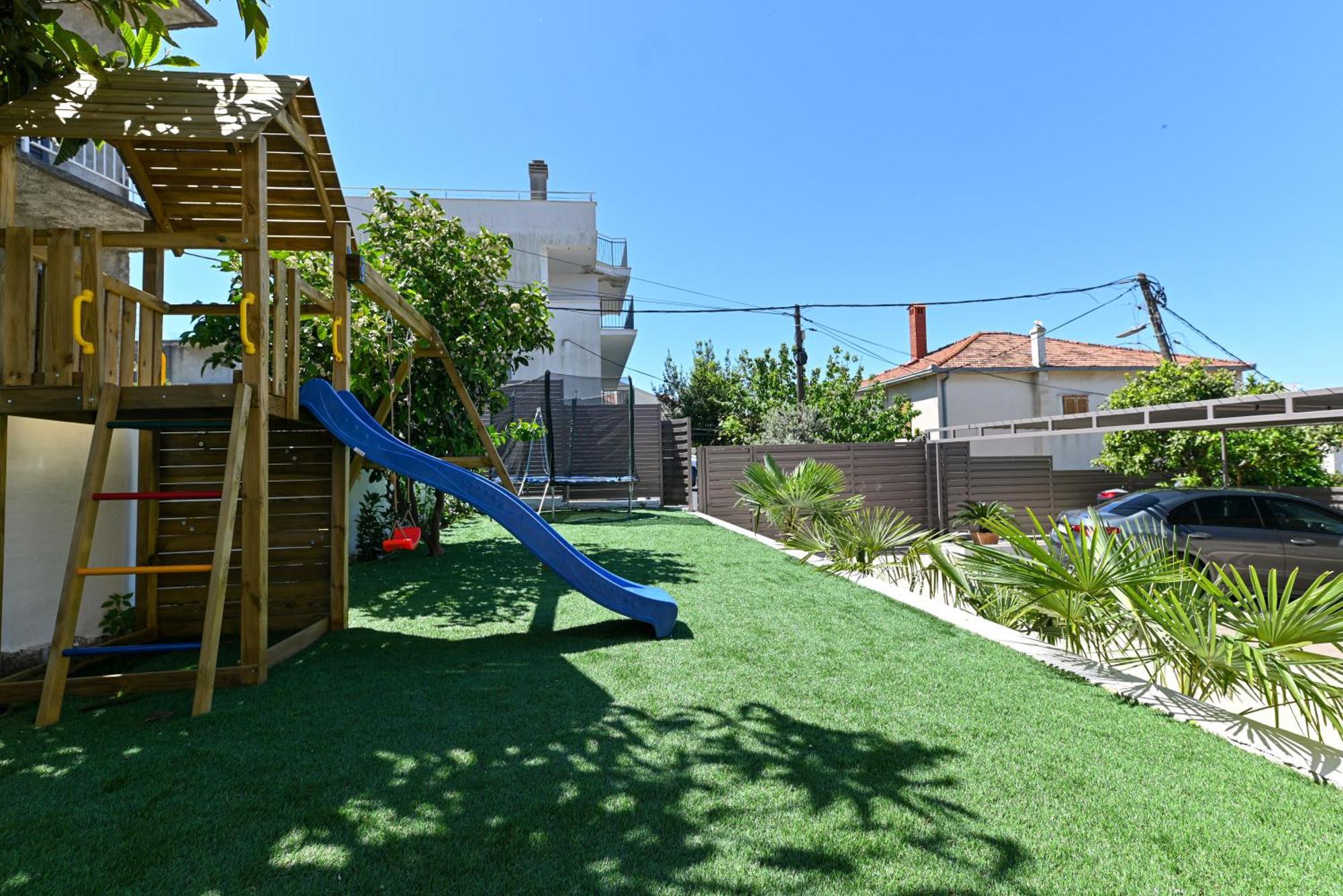 Villa Costa Blu With Pool By The Sea Trogir Exterior photo